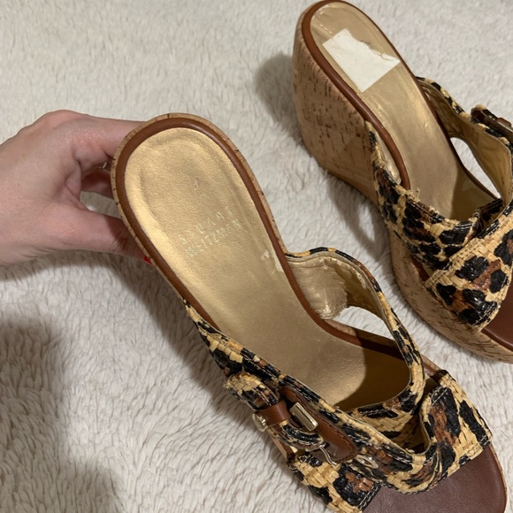 Stuart Weitzman Women Size 8 Wedges - Picture 3 of 8